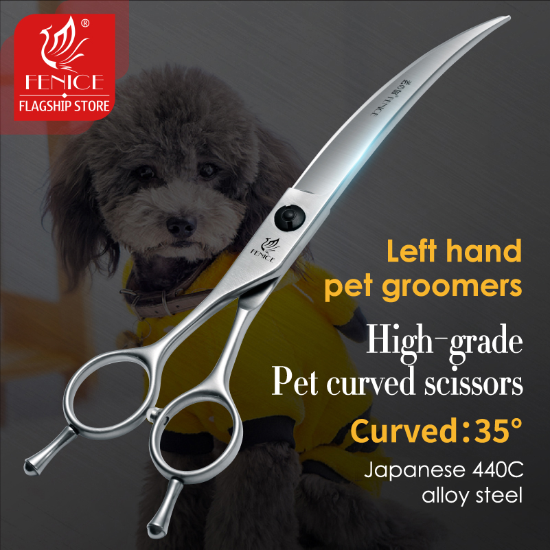 Grooming Scissors - Fenice Professional Left Hand 7/7.5 Inch