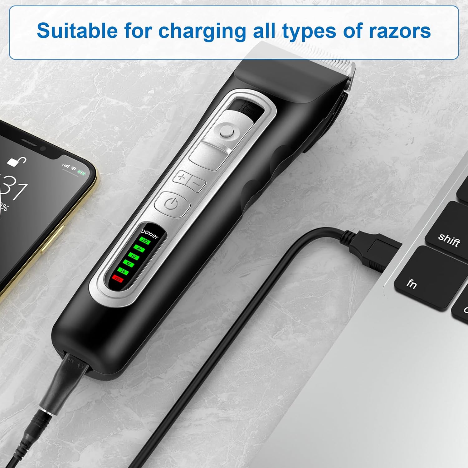 8 PCS Power Cord 5V Replacemen - огляд і ціна Beard Trimmer