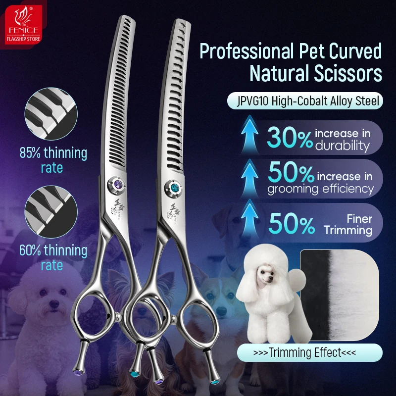 Fenice King Series 7 Inch VG10 - огляд і ціна Grooming Scissors