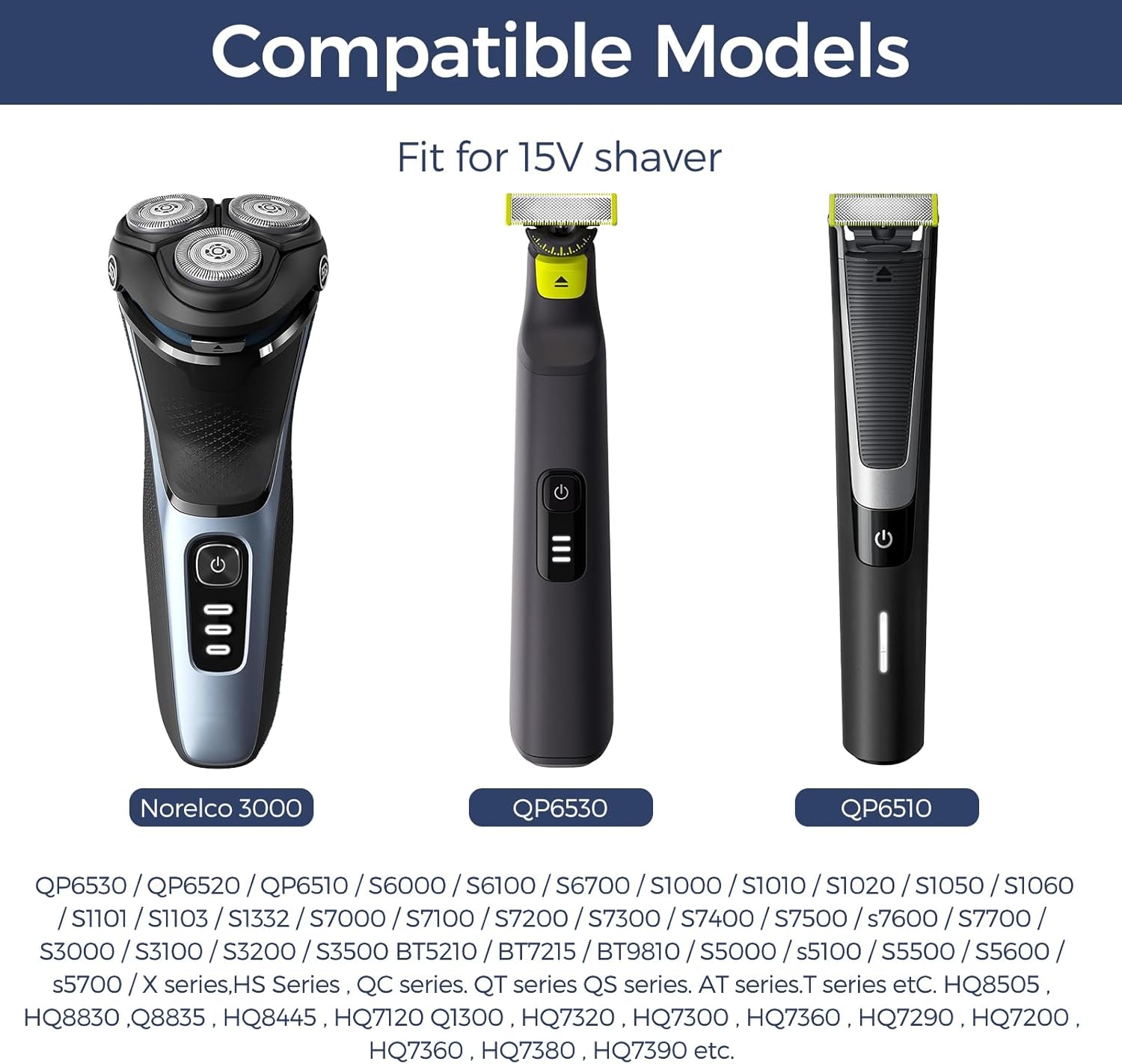 15V HQ8505 Typec Shaver Adapte - огляд і ціна Electric Razor