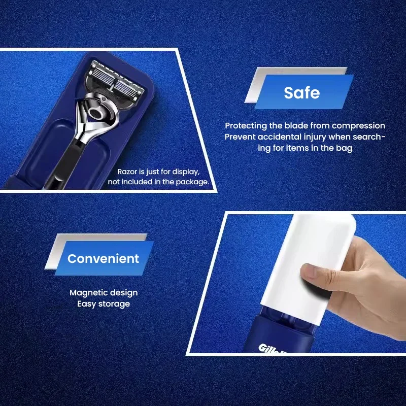 Gillette Magnetic Travel Case  - огляд і ціна Aftershave