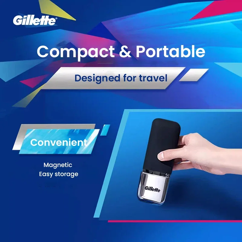 Gillette Magnetic Travel Case  - огляд і ціна Aftershave