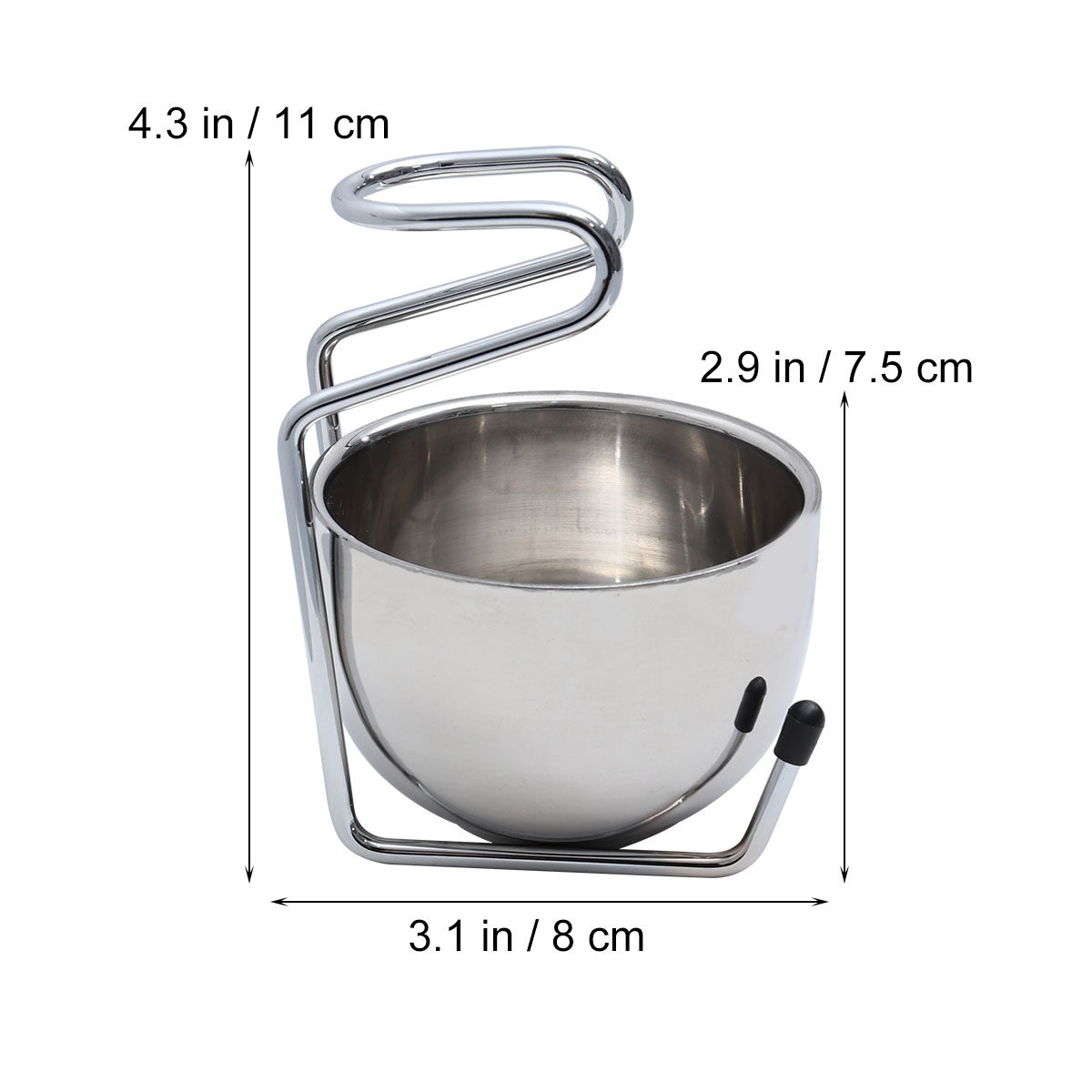 Stainless Steel Shaving Set wi - огляд і ціна Grooming Kit