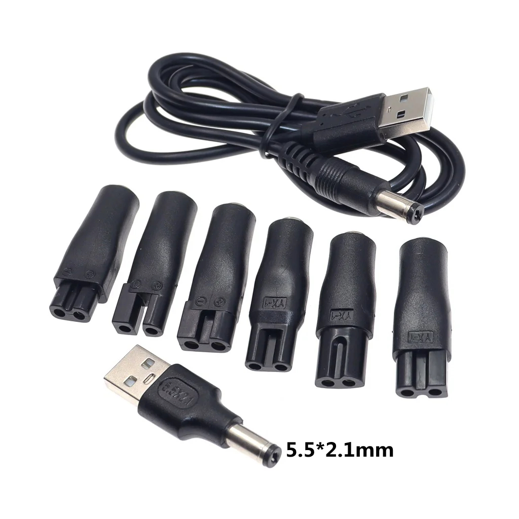 8PCS Replacement Power Cord 5V - огляд і ціна Beard Trimmer