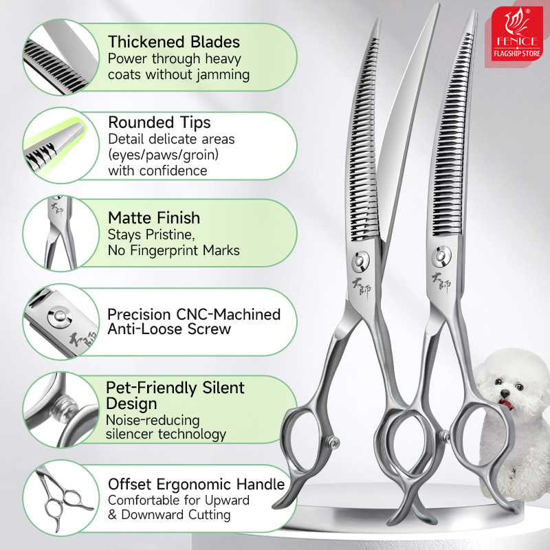 Fenice High-end Master Series  - огляд і ціна Grooming Scissors