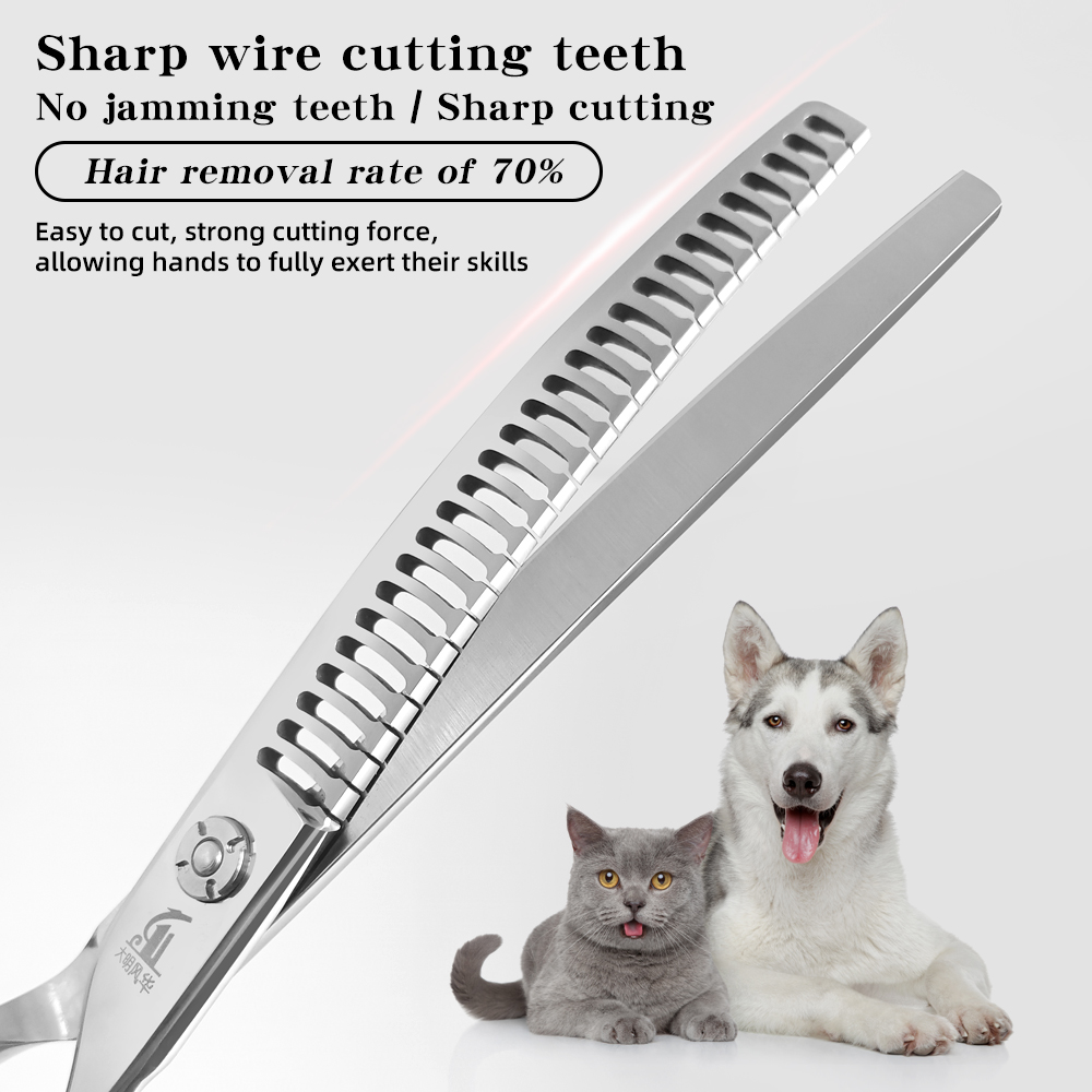 Dog Grooming Fishbone Scissors - огляд і ціна Grooming Scissors