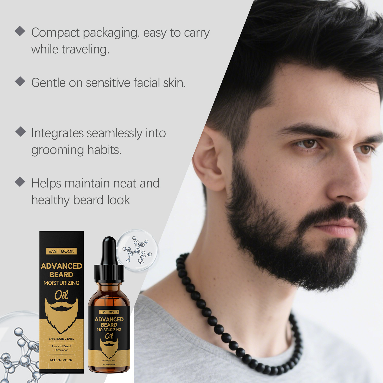 East Moon Rosemary Beard Softe - огляд і ціна Beard Oil