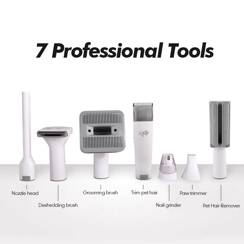 KINYU 7 In 1 Professional Cat  - огляд і ціна Grooming Kit
