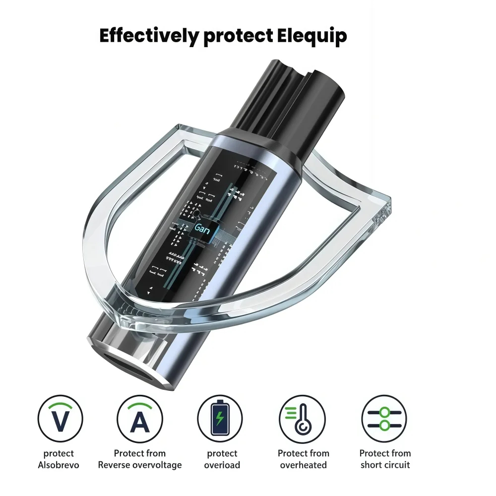15V Type-C Shaver Adapter, Cha - огляд і ціна Beard Trimmer