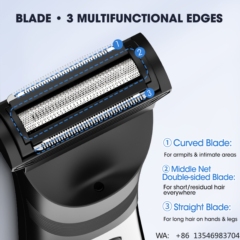 Resuxi 196 Painless Foil Shave - огляд і ціна Body Trimmer