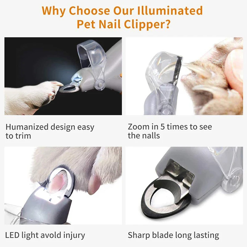 Professional Pet Nail Clipper  - огляд і ціна Grooming Scissors