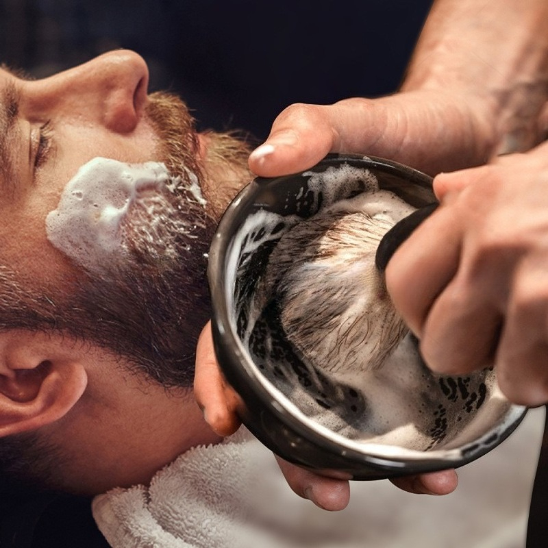 Shaving Brush Kit Manual Lathe - огляд і ціна Mens Grooming Travel Kit
