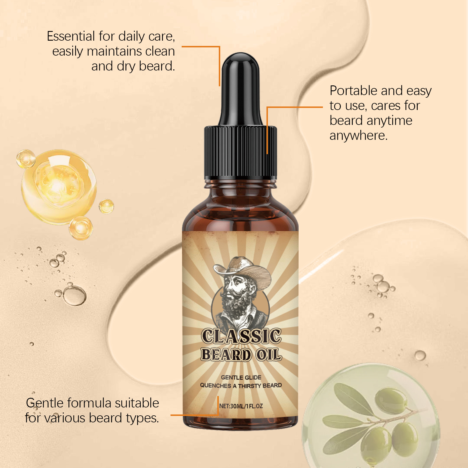 Beard Growth Care Essential Oi - огляд і ціна Beard Oil